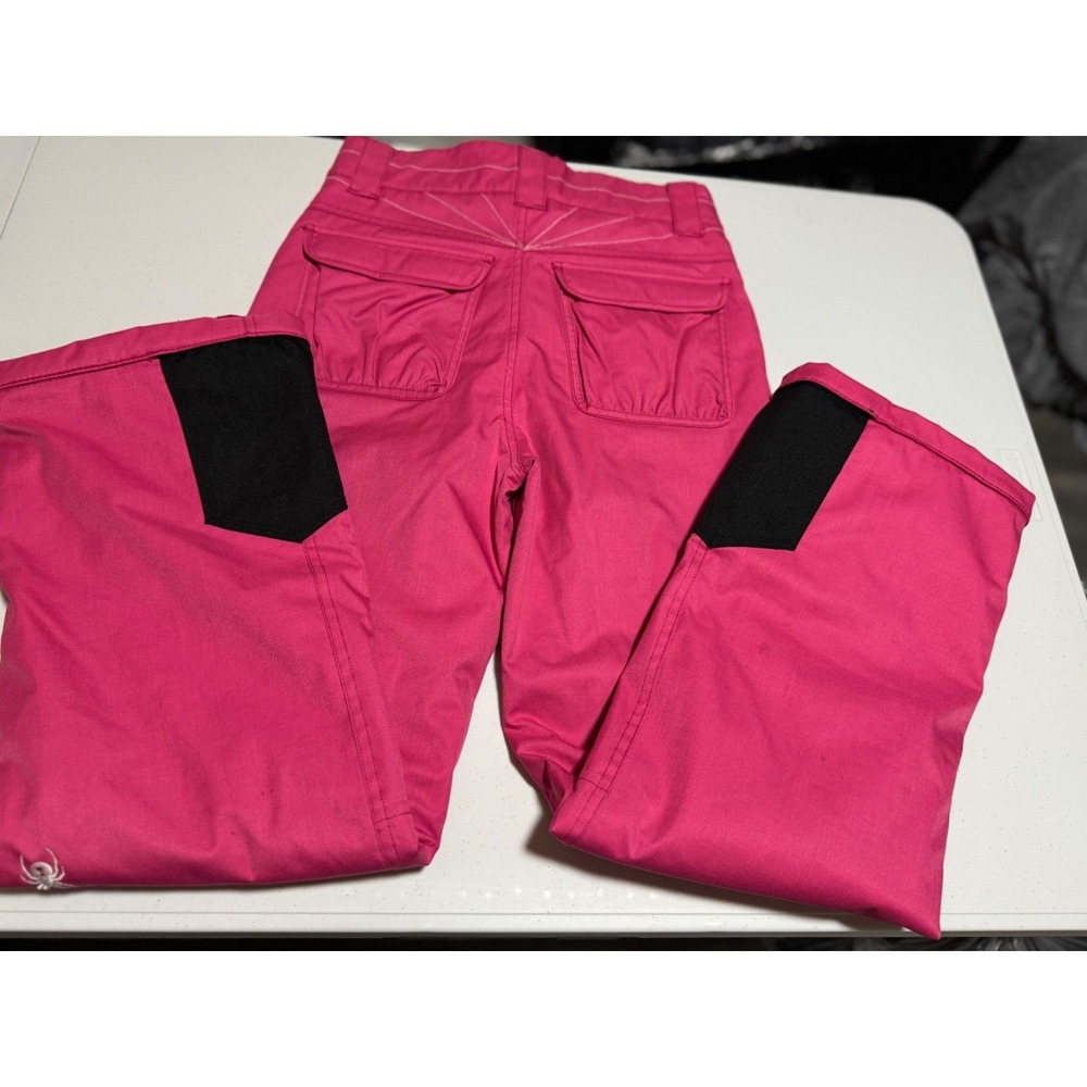 Spyder Ski Pants Kids 16 Pink Snow Insulated Youth Snowboard Winter 164 k - Picture 9 of 13